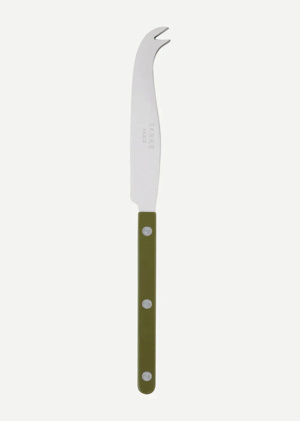 Sabre Large Cheese Knife- Bistrot Solid, Green Fern