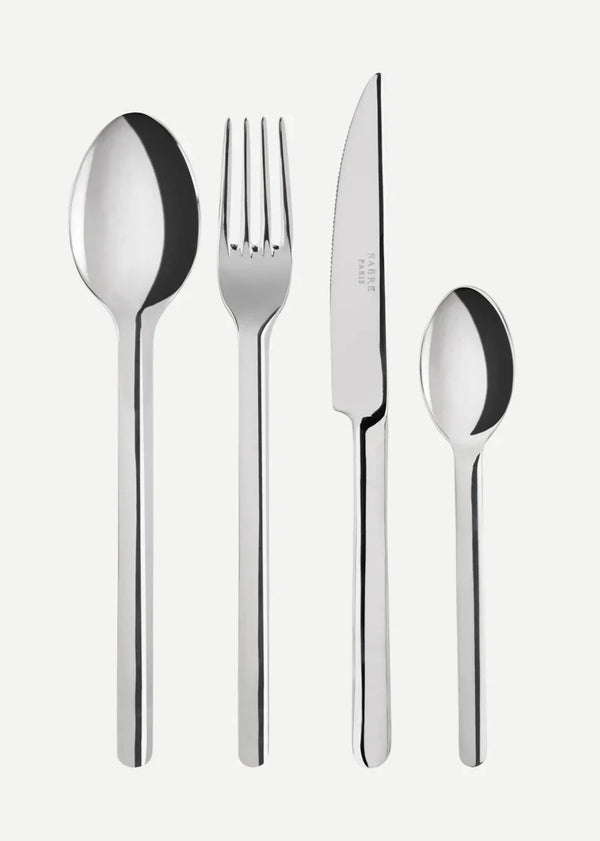 Sabre Cutlery Set 4 Pieces- Loft, Stainless steel