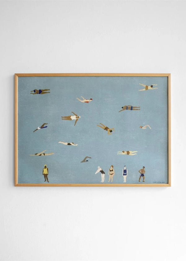 Swimmers Poster